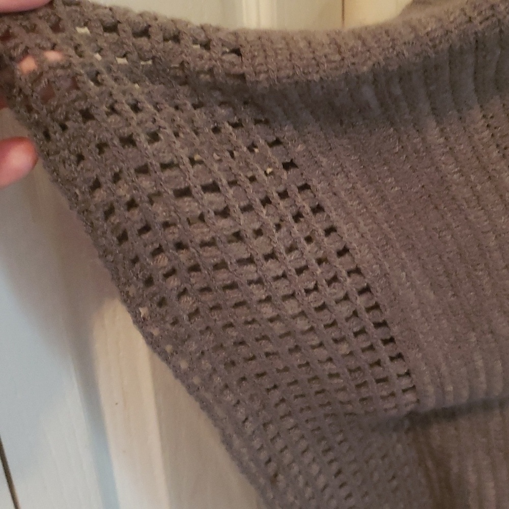 Max Studio grey poncho one size - Picture 7 of 7